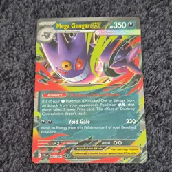 Pokemon TCG Card Mega Gengar ex 056/094 Phantasmal Flames Double Rare Near Mint - Image 3