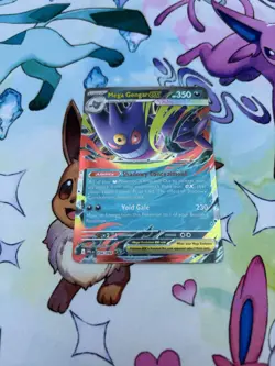 Pokemon TCG Mega Gengar Ex 056/094 Phantasmal Flames Mint - Image 1