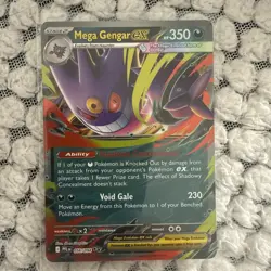 Pokemon TCG Mega Gengar EX 056/094 Phantasmal Flames Mint/Near Mint - Image 1
