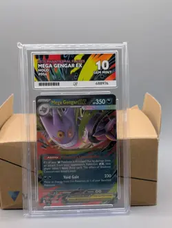 Pokemon TCG Mega Gengar EX 056/094 Phantasmal Flames ACE Grade 10 Gem Mint - Image 1