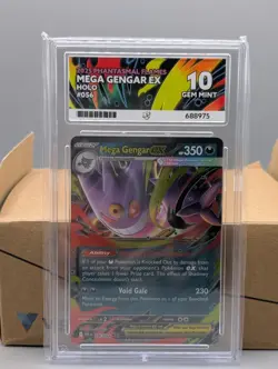 Pokemon TCG Mega Gengar EX 056/094 Phantasmal Flames ACE Grade 10 Gem Mint - Image 2