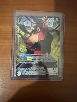 Marshall D Teach OP16-080 AA Leader English One Piece Card NM Pack Fresh - Image 1