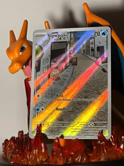 Slowpoke 204/198 SV01 Scarlet & Violet Base Set Illustration Rare Holo 70HP EN - Image 1