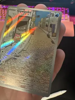 Slowpoke 204/198 SV01 Scarlet & Violet Base Set Holo Illustration Rare - Image 1