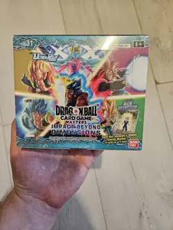 Dragon Ball Super CG Masters B31 - Impact Beyond Dimensions - Sealed Booster Box - Image 1