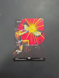 Shock (Borderless) - non foil - 0027 NM MTG Marvel Universe Spider-Man Magic - Image 1