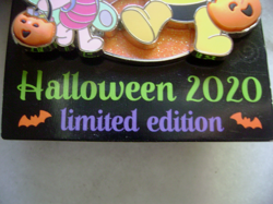 DISNEYLAND TRICK OR TREAT CUTIES HALLOWEEN 2020 LIMITED EDITION PIN POOH PIGLET - Image 4