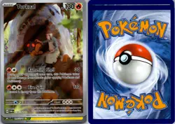 TORKOAL 172/167 ILLUSTRATION RARE TWILIGHT MASQUERADE POKEMON NM - Image 3