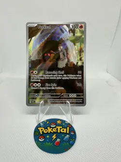 Pokemon TCG Torkoal 172/167 | Twilight Masquerade | NM | Illustration Rare - Image 1