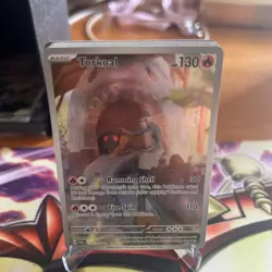 Torkoal - 172/167 - Twilight Masquerade - Illustration Rare - NM - Pokemon TCG - Image 1