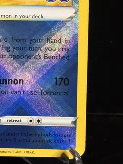 Pokemon TCG • Radiant Blastoise Radiant Rare 018/078 • Pokemon GO • NM - Image 5