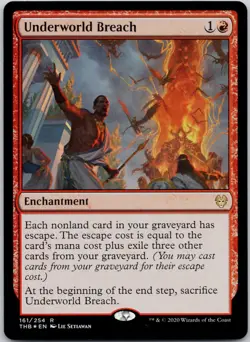 Underworld Breach 161 Theros Beyond Death Near Mint FOIL MTG - Image 1