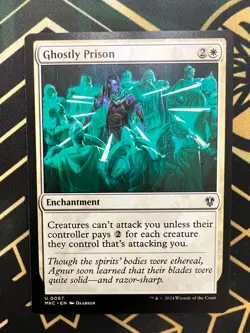 Ghostly Prison NM MTG Commander: Murders at Karlov Manor Regular - Image 1