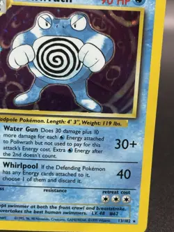Pokemon TCG - Poliwrath #013/102 - Base Set Holo - HP - Image 2