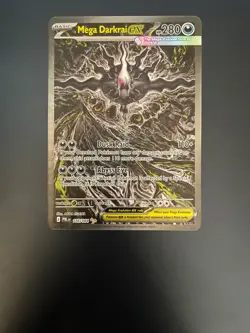 Pokemon Mega Darkrai ex SIR 116/084 - Mega Evo: Pitch Black - Near Mint, Clean - Image 1