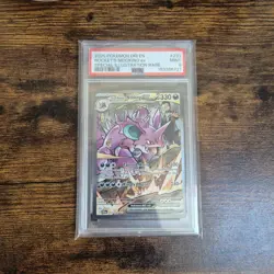 Pokemon TCG - Team Rocket's Nidoking Ex SIR 233/182 PSA 9 - Image 1