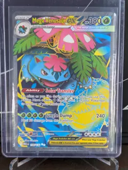 Pokemon TCG Mega Venusaur ex 155/132 Mega Evolution Ultra Rare NM - Image 1