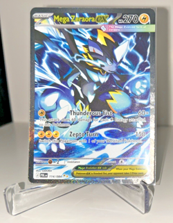 Pokemon TCG MEGA ZERAORA EX Special Illustration Rare (SIR) 114/084 Pitch Black - Image 1