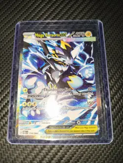 Pokemon Tcg Mega Zeraora EX 114/084 Pitch Black Secret Illustration Rare - Image 3