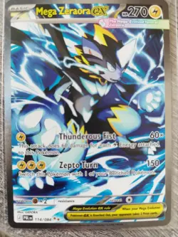 Mega Zeraora Ex 114/084 - Special Illustration Rare - Pitch Black Pokemon TCG 2 - Image 3