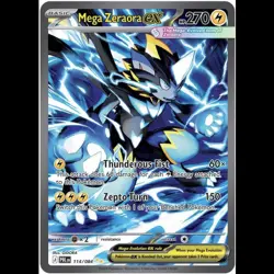 Pokemon TCG - Mega Zeraora EX SIR - PBL 114/084 - Pitch Black - Image 3