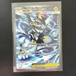 Pokemon TCG Pitch Black Mega Zeraora EX 114/084 English Pack Fresh Full Art - Image 1