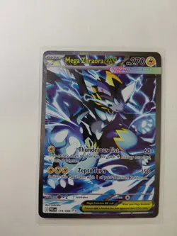 Mega Zeraora ex 114/084 Special Illustration Rare Pitch Black Pokemon Holo - Image 1