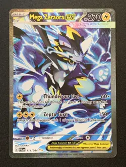 Mega Zeraora Ex 114/084 - Special Illustration Rare - Pitch Black - Pokemon TCG - Image 1