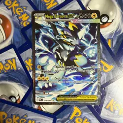 Pitch Black Mega Zeraora Ex SIR 114/084 Freshly Pulled and Sleeved Pokemon Card - Image 1