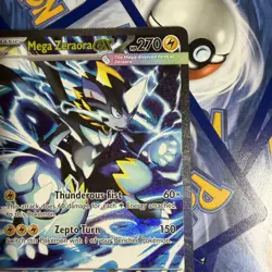 Pitch Black Mega Zeraora Ex SIR 114/084 Freshly Pulled and Sleeved Pokemon Card - Image 4
