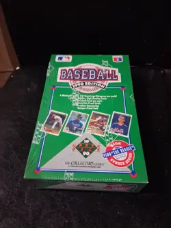 1990 Upper Deck Series 2 Baseball Wax Box (High #) - Image 1