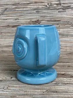 Disney Trader Sam's Grog Grotto Hippopoto Mai Tai Tiki Mug 2nd Ed Blue New - Image 4