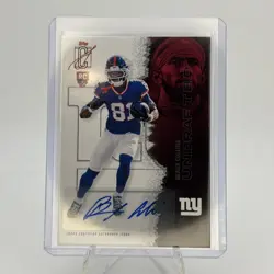 Topps 2025 Signature Class Rookie Auto Beaux Collins #245 New York Giants - Image 1