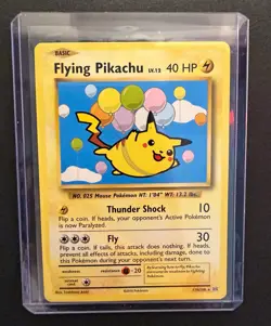 Flying Pikachu 110/108 Evolutions Secret Rare Regular EN 2016 40 HP Pokemon TCG - Image 1