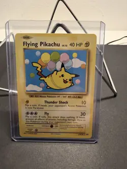 Flying Pikachu 110/108 Evolutions Secret Rare Regular EN 2016 40 HP Pokemon TCG - Image 3