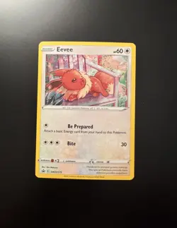 Pokemon TCG - Eevee Sword Shield Cosmo Promo - SWSH175 - Image 1