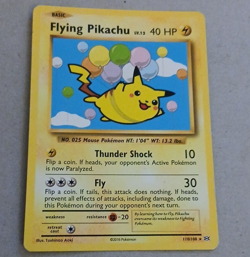 Nintendo Pokemon TCG Flying Pikachu 110/108 Evolutions Secret Rare Reg Eng 2016 - Image 1