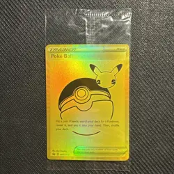 SEALED Pokemon Card Poke Ball SWSH146 Gold Celebrations 25th Anniversary - Image 1