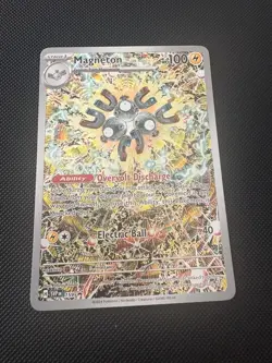 Pokemon TCG Magneton Promo Card SV Scarlet & Violet Surging Sparks ETB SVP 159 - Image 1
