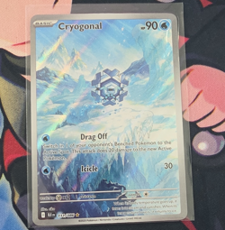 The Pokemon Company Cryogonal 111/086 Sv: Black Bolt Illustration Rare Holo EN - Image 1
