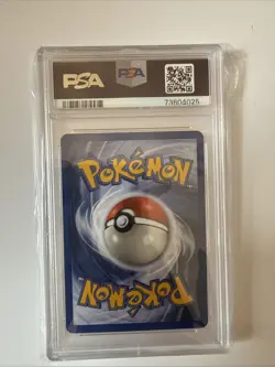 Pokemon Dark Charizard 21/82 Rare Non-Holo Card Team Rocket 2000 PSA 8 - Image 2