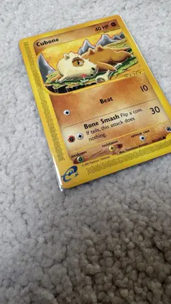 Pokemon TCG Expedition 2002 Cubone Common 103/165NM Near Mint Tomokazu Komiya - Image 3
