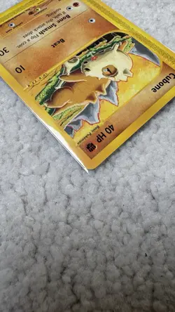 Pokemon TCG Expedition 2002 Cubone Common 103/165NM Near Mint Tomokazu Komiya - Image 4
