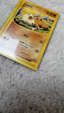 Pokemon TCG Expedition 2002 Cubone Common 103/165NM Near Mint Tomokazu Komiya - Image 5