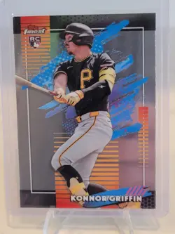Topps 2026 Finest Konnor Griffin UNCOMMON Pittsburgh Pirates RC Rookie Card #139 - Image 1