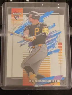 Topps 2026 Finest Konnor Griffin UNCOMMON Pittsburgh Pirates RC Rookie Card #139 - Image 2