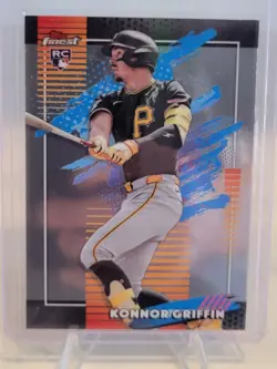 Topps 2026 Finest Konnor Griffin UNCOMMON Pittsburgh Pirates RC Rookie Card #139 - Image 4