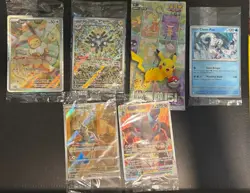 Sealed Pokemon Promo Card Lot - Image 1