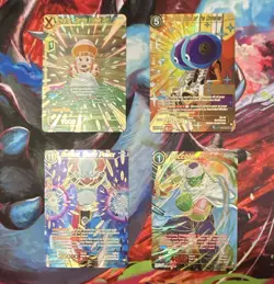 Dragon Ball Super BT28/BT29 SPR Foil 4-Card Lot - Image 1