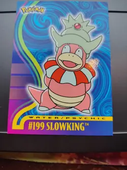 Topps Pokemon TV Animation Edition Slowking #199 2001 English Card - Image 3